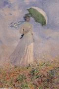 Study of a Figure Outdoors, Claude Monet